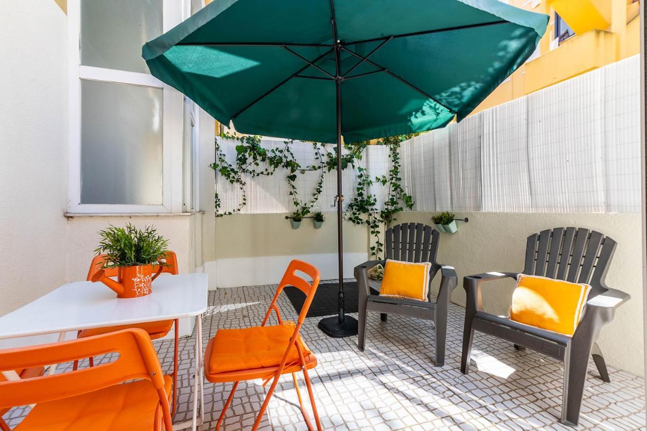 Alm- Spacious. Sunny. Patio. Quiet Area. Fast Wifi Lissabon Exterior foto