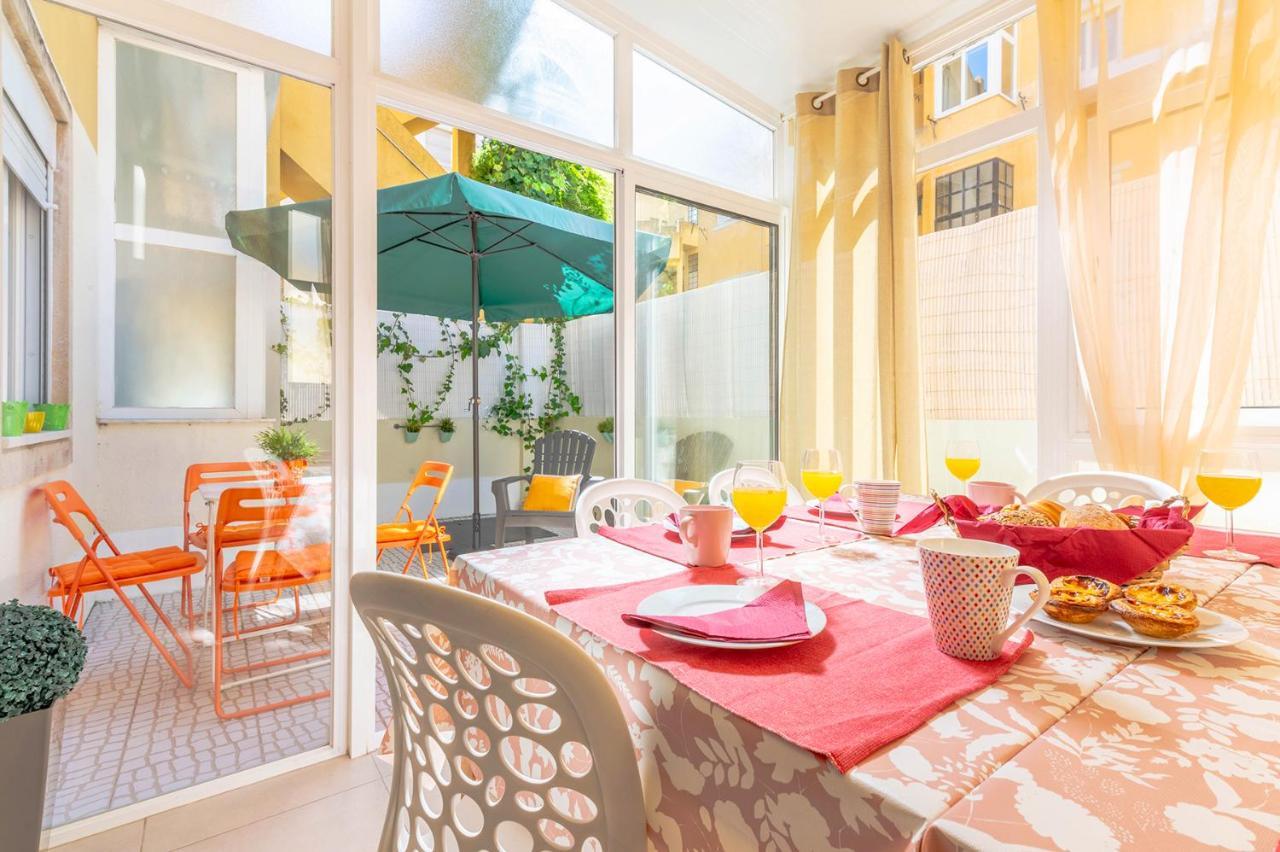 Alm- Spacious. Sunny. Patio. Quiet Area. Fast Wifi Lissabon Exterior foto